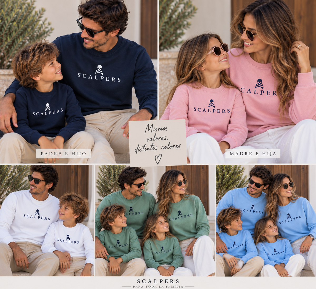 Sudadera para toda la familia