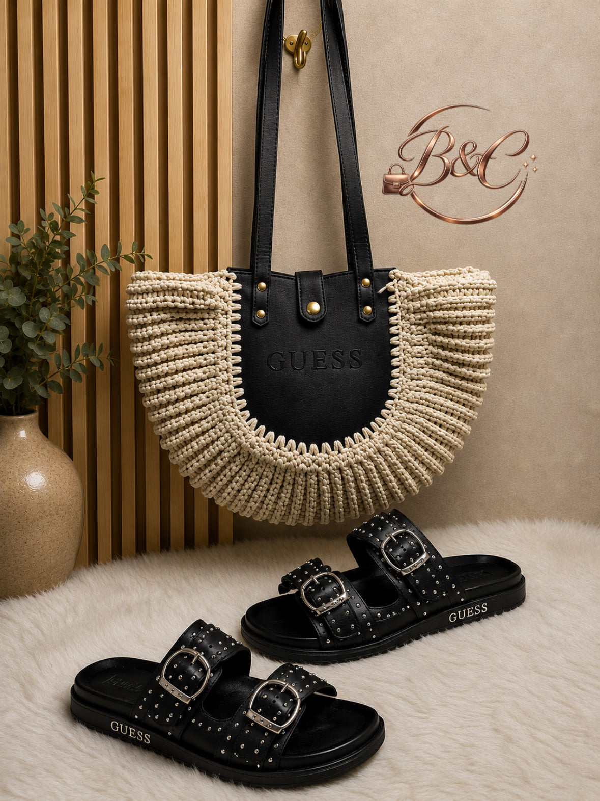 Conjunto tachas negro