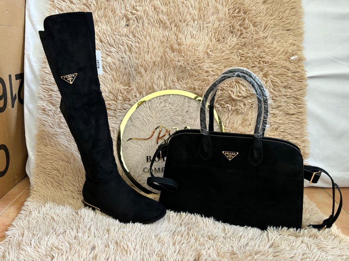 Conjunto bolsos + bota