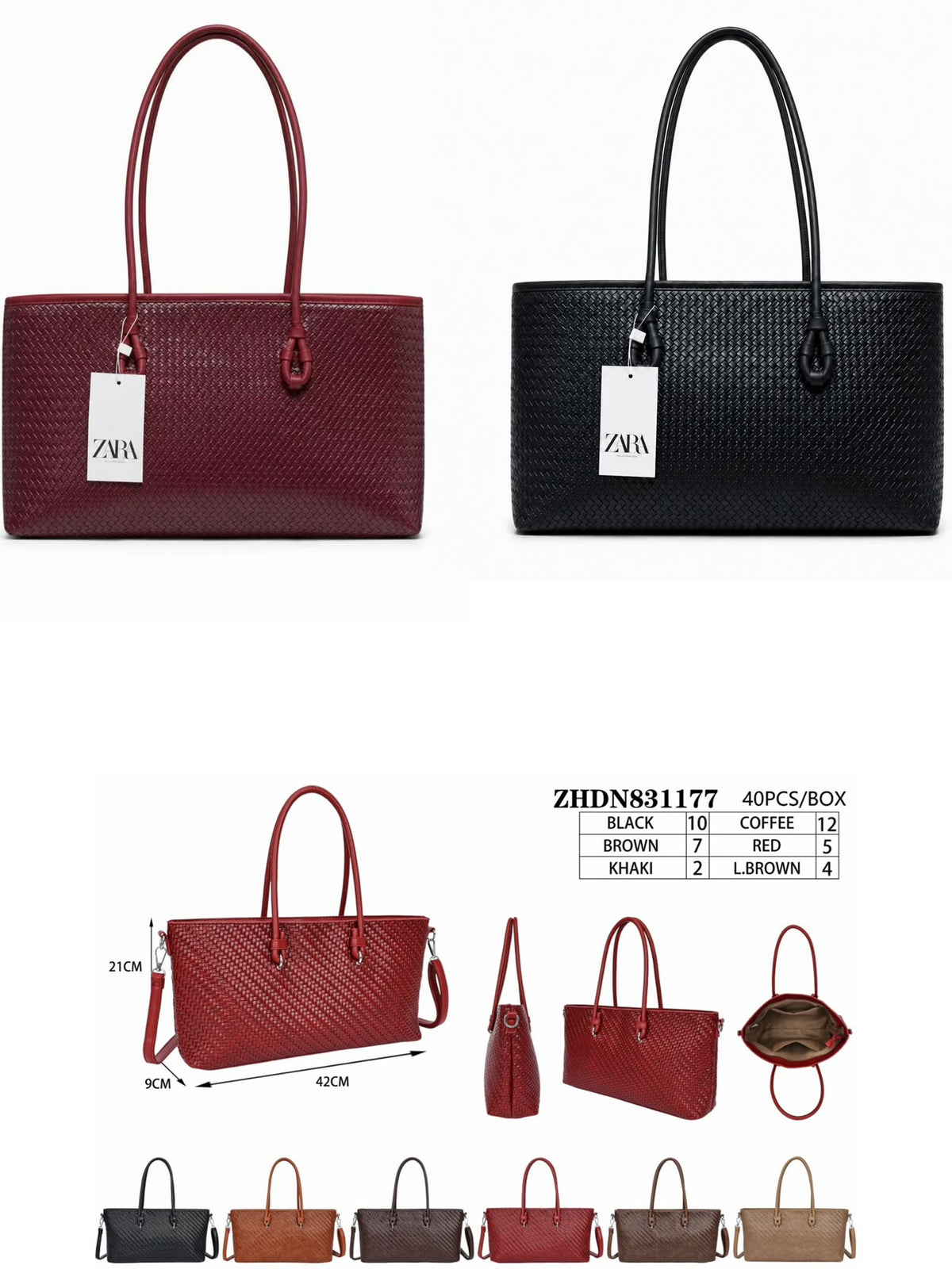 Bolso trenzado inspiración Zara