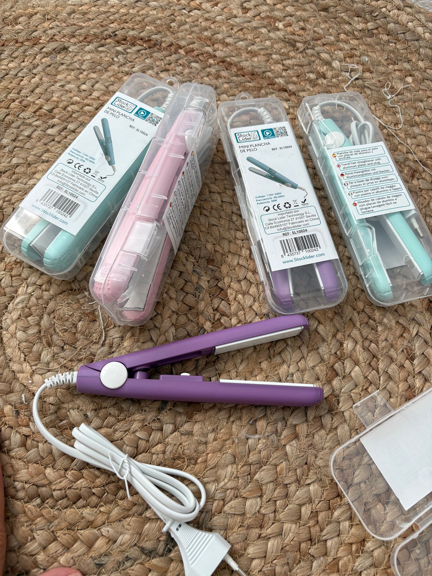 Mini plancha de pelo