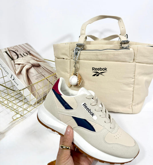 Solo zapatilla beige