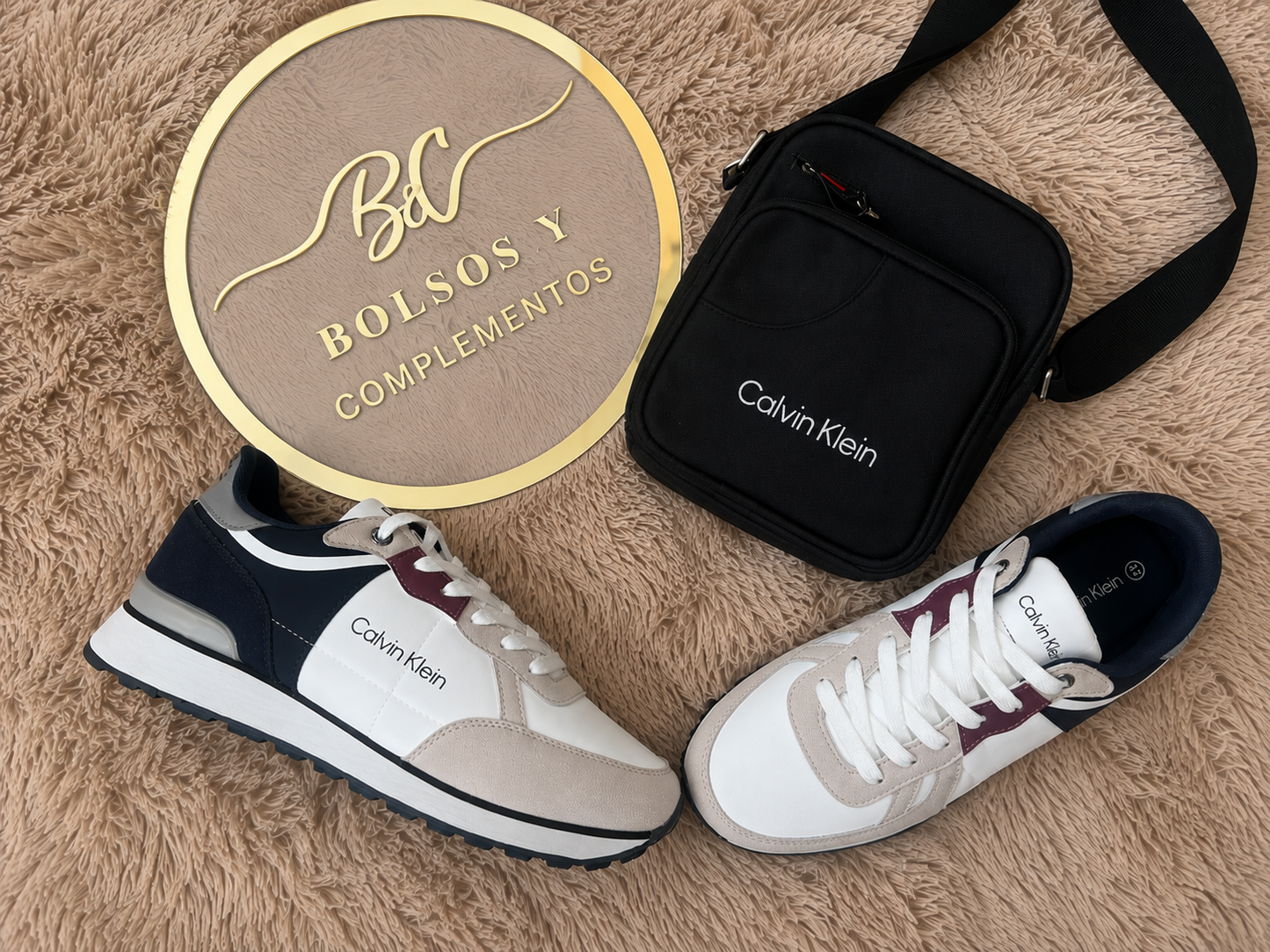 Conjunto zapatillas +bolso