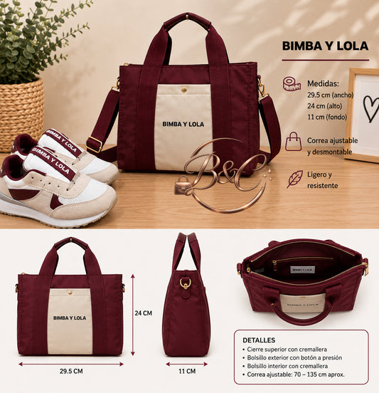 Conjunto bolso +zapatillas