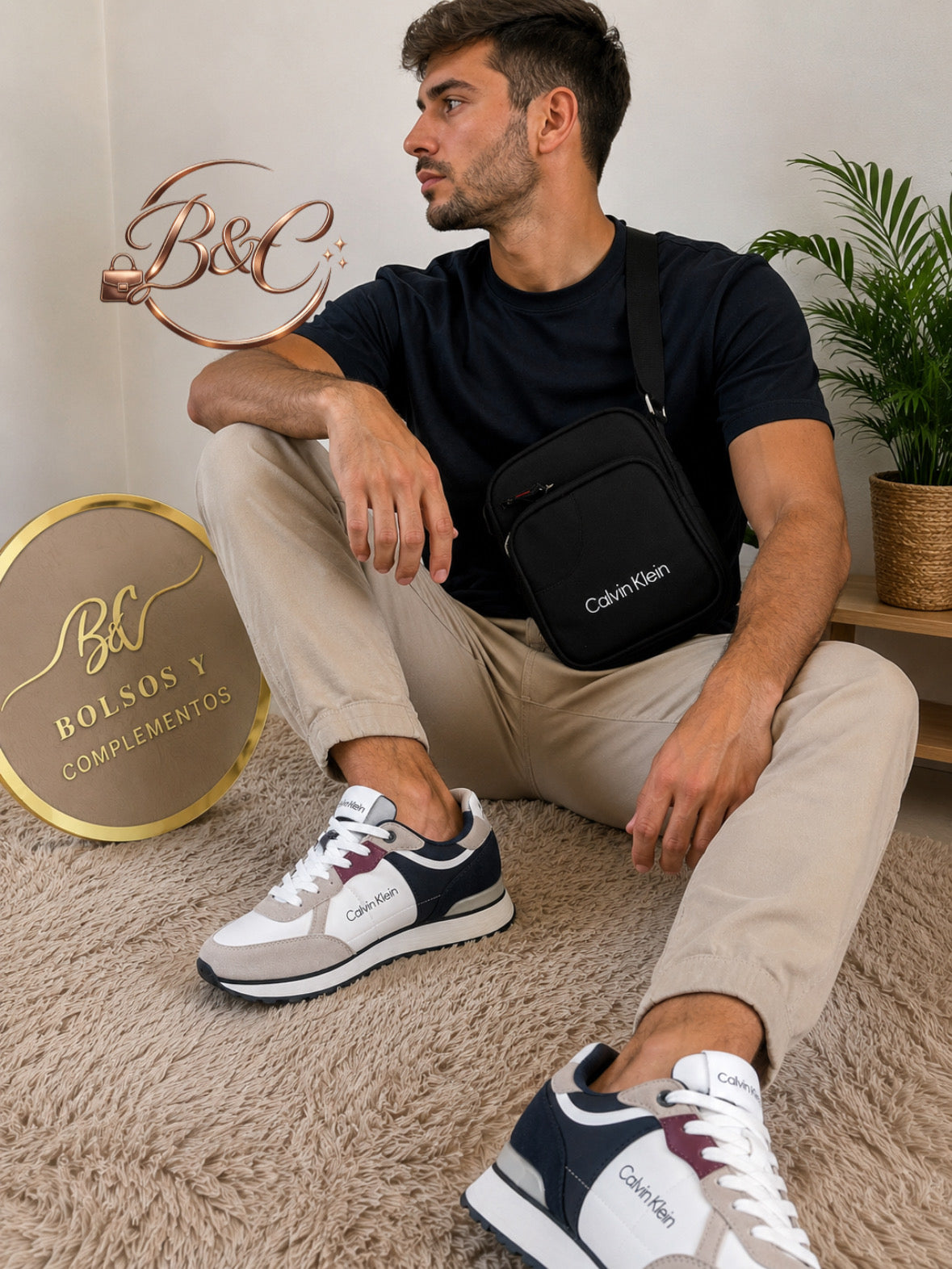 Conjunto zapatillas +bolso