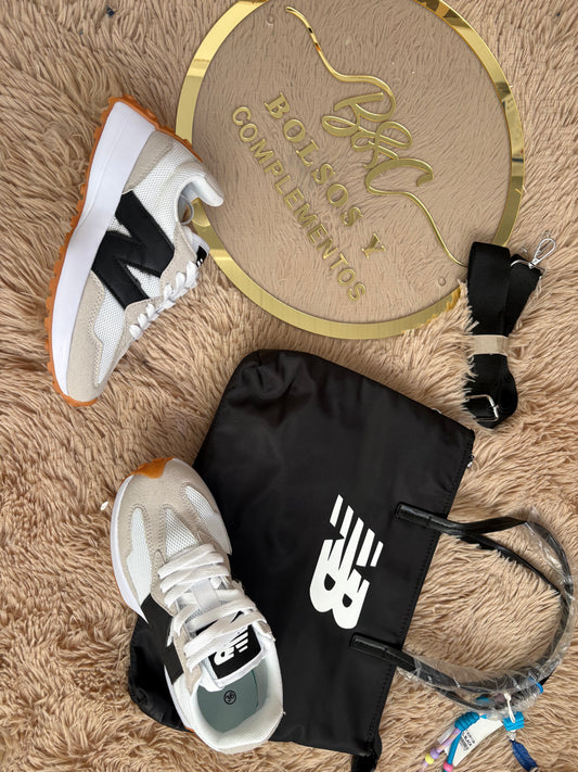 Conjunto bolso +zapatilla