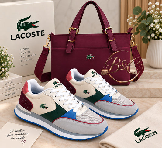 Conjunto bolso + zapatillas