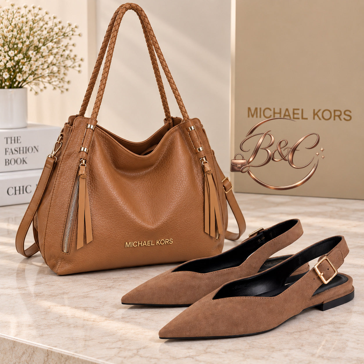 Conjunto bolso + zapato
