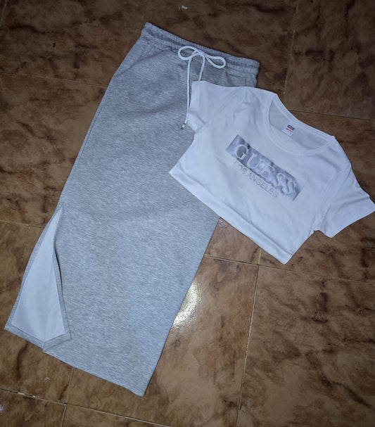 Conjunto falda +camiseta