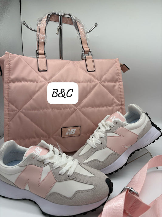 Conjunto bolso +zapatilla