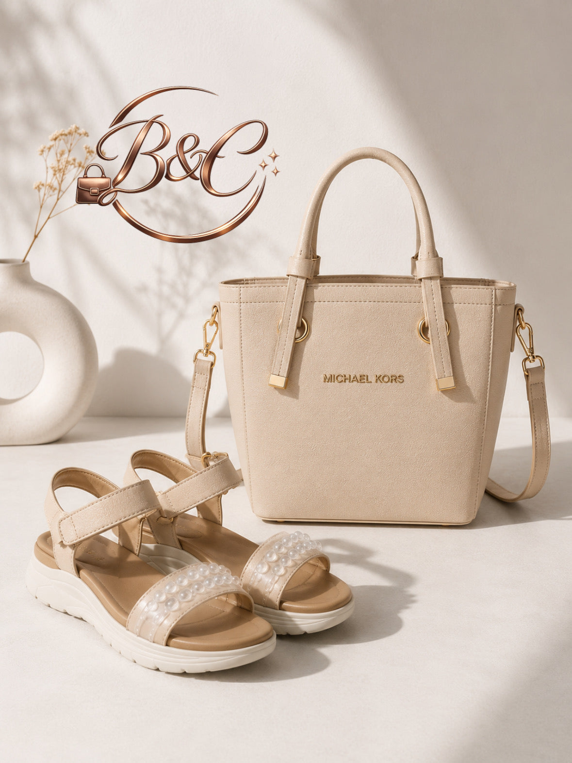 Conjunto beige