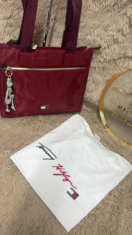 Camiseta + bolso