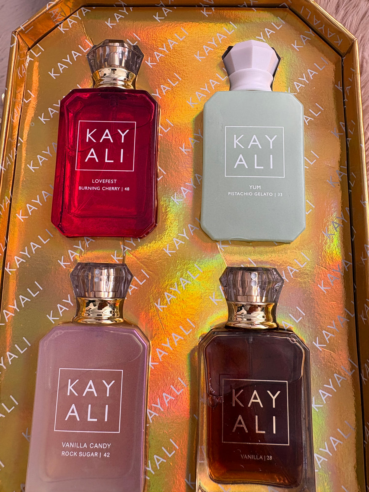 Set perfumes
