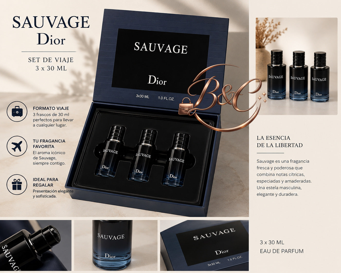 Set de perfume hombre