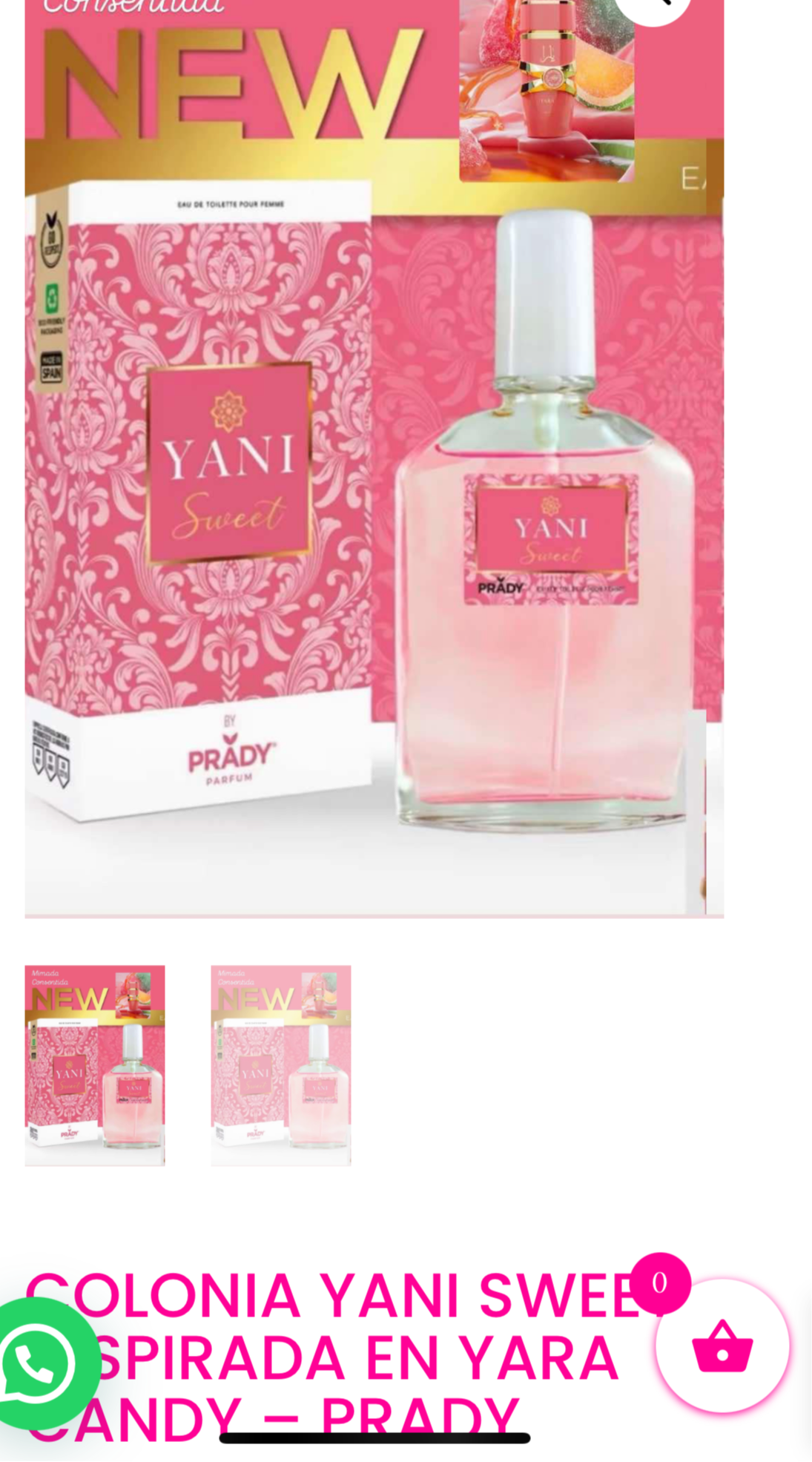 Inspiración yara sweet