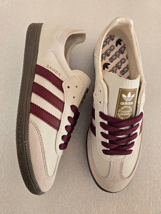 Sam beige raya burdeos