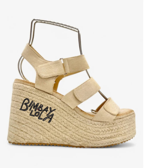 Cuña beige