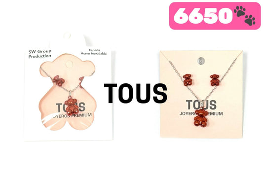 Conjunto oso granate