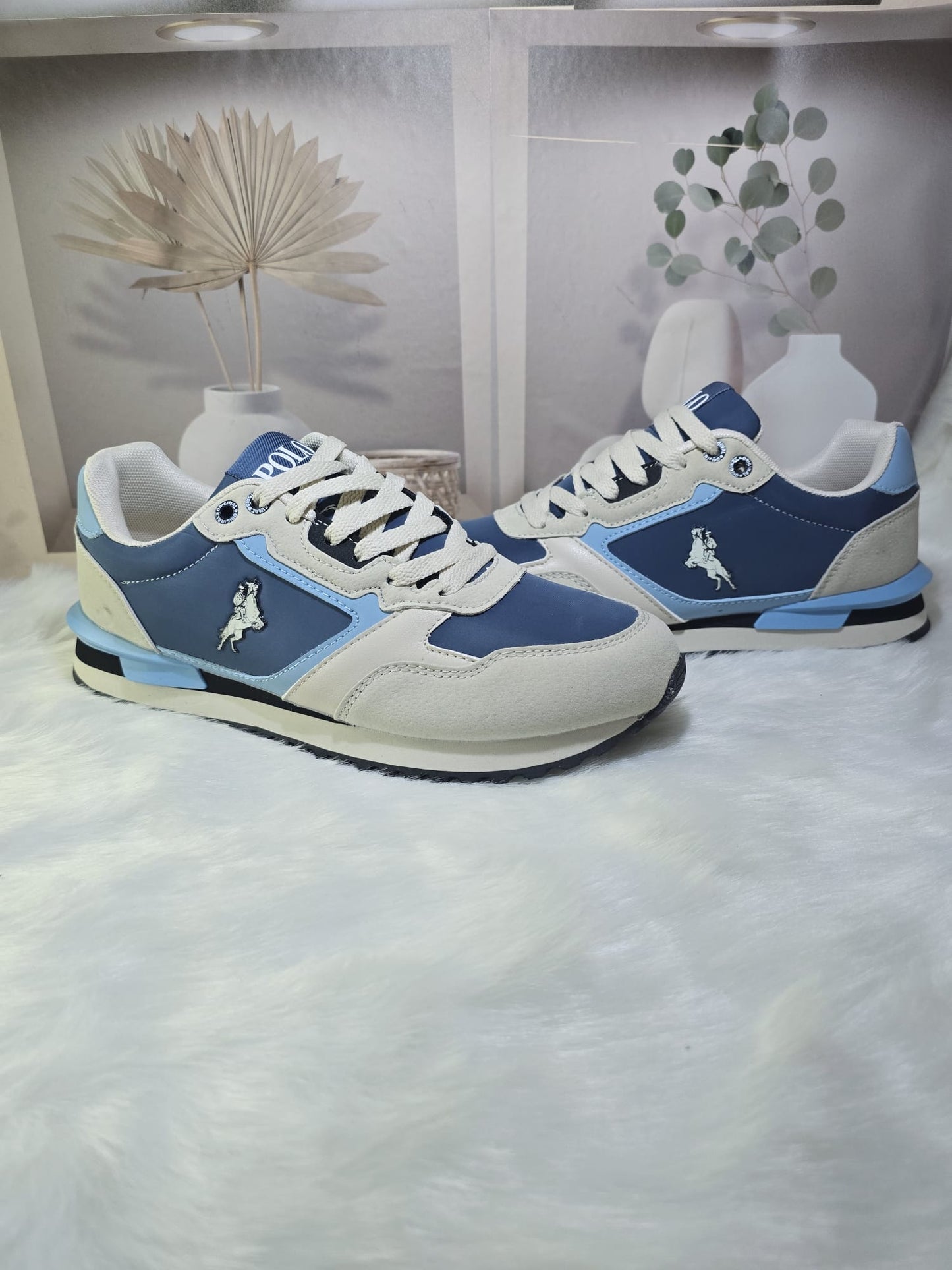 Zapatilla hombre azul
