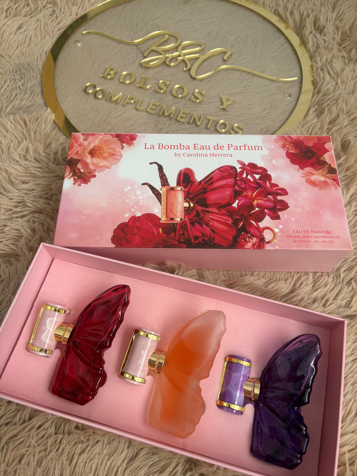 Set la bomba rosa
