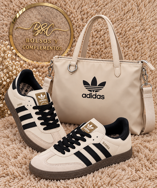 Conjunto bolso + zapatilla